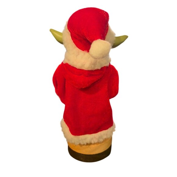 Kurt Adler Yoda Nutcracker Star Wars Santa Claus Robe 9" Christmas  Lucasfilm - Picture 3 of 10